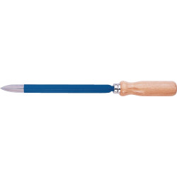 Grattoir triangulaire L. des lames 300 mm triangulaire 16 mm forme C manche en b