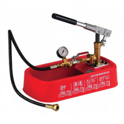 Pompe de vérification RP 30 0-30 bar R 1/2 po. volume aspiré par course env. 16 ml ROTHENBERGER
