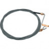 Furet longueur 5 m D. des arbres 12 mm D. des griffes 40 mm double couche avec raccord en acier CABERE