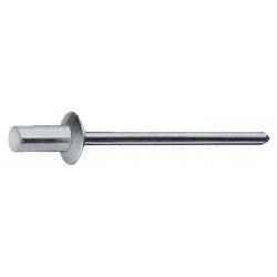 Rivet aveugle étanche CAP tige de rivet D. x l 3,2 x 6 mm cuivre/acier 500 pièce GESIPA (Par 500)