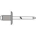 Rivet POP tige de rivet D. x l. 5 x 10 mm K11 aluminium/acier inoxydable 500 pièce GESIPA (Par 500)