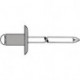 Rivet POP tige de rivet D. x l. 5 x 10 mm K14 aluminium/acier inoxydable 250 piè (Par 250)