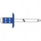 Rivet POP PolyGrip tige de rivet D. x l. 4 x 10 mm K12 acier/acier 500 pièce GESIPA (Par 500)