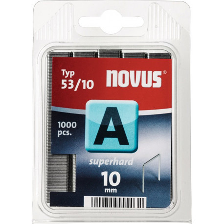 Agrafe fine A tipo 53 largeur de l’agrafe 113 mm 10 mm 075 mm extra dure 1000