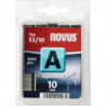 Agrafe fine A tipo 53 largeur de l’agrafe 113 mm 10 mm 075 mm extra dure 1000