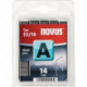 Agrafe fine A tipo 53 largeur de l’agrafe 113 mm 14 mm 075 mm extra dure 1000