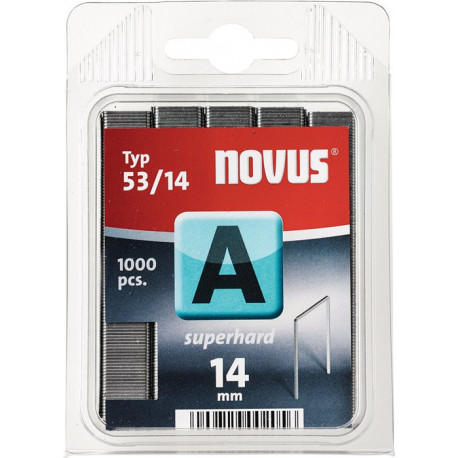 Agrafe fine A tipo 53 largeur de l’agrafe 113 mm 14 mm 075 mm extra dure 1000