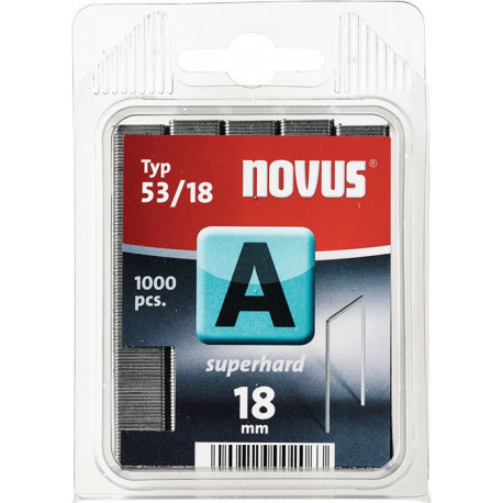 Agrafe fine A tipo 53 largeur de l’agrafe 113 mm 18 mm 075 mm extra dure 1000