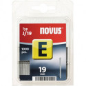 Clou E type J longueur 19 mm largeur de fil 120 mm avec tête 1000 pièces/carton