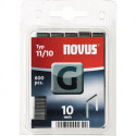 Agrafe à fil d'acier plat G tipo 11 l.106xL10 mm largeur de fil 125 mm 600 piè