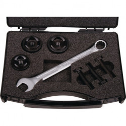Set d'emporte-pièces MonoCut sanitaire D. 28,3/31,7/35 mm ALFRA