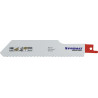 Lame de scie sabre longueur 150 mm largeur 25 mm Degrésuation de dent TPI 10/14 2