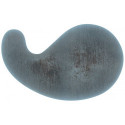 Racloir L120xl70xS0,8 mm col de cygne acier spécial