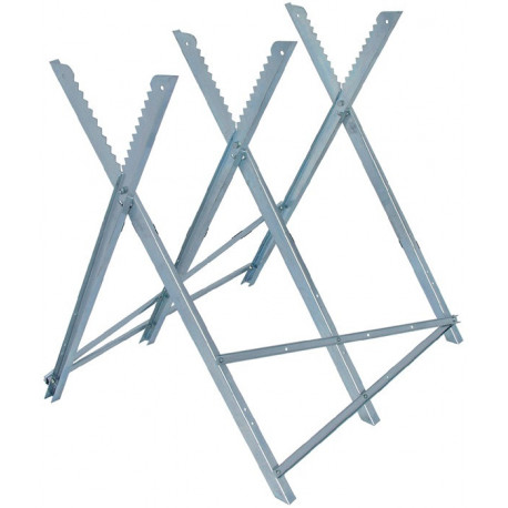 Chevalet de sciage MB 150S l. 81 x H. 790 x P. 850 mm maxi. 150 kg galvanisé BRENNENSTUHL