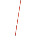 Manche à balai longueur 1400 mm D. 24 mm revêtement en plastique filet en métal (Par 10)