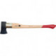 Hache à fendre Profiline longueur du manche 800 mm poids 2500 g tête bombée manche en hickory BISON