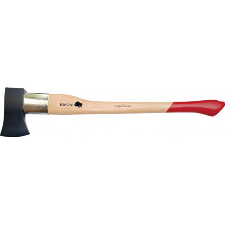Hache à fendre Profiline longueur du manche 800 mm poids 2500 g tête bombée manche en hickory BISON