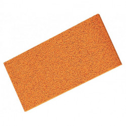 Garniture caoutchouc éponge L280xl140xS10 mm grossier rouge