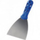 Spatule de peintre l. 100 mm polissage haute brillance plastique plat et ovale