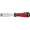Spatule de peintre largeur 50 mm affûtage conique acier inoxydable inox. STUBAI