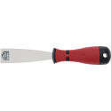 Spatule de peintre largeur 60 mm affûtage conique acier inoxydable inox. STUBAI