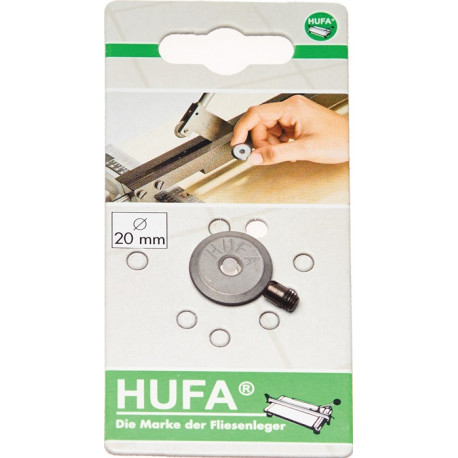 Molette de coupe HUFA D20xl5,0xS3,0 mm carbure HUFA