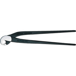 Pince bec de perroquet 200 mm acier à outils spécial poignée trempée à l’huile KNIPEX