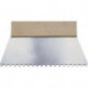 Spatule d’application de colle HUFA largeur 180 mm denture 6 x 6 mm manche en bo