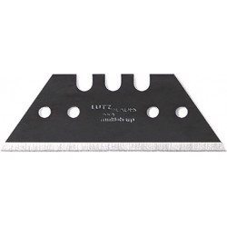 Lame trapézoïdale multisharp L52xl18,7xS0,65 mm avec poinçonnage 10 pièces/distributeur LUTZ BLADES