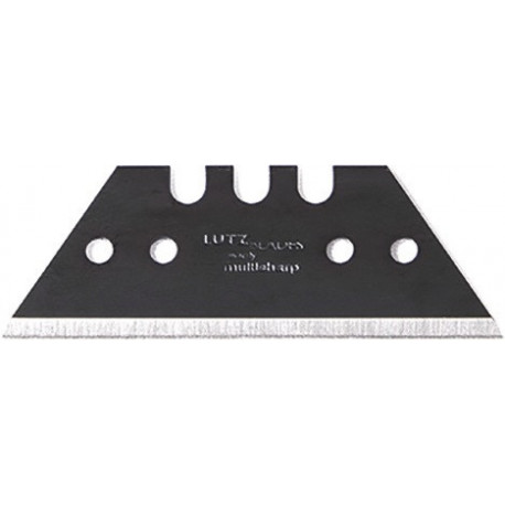 Lame trapézoïdale multisharp L52xl18,7xS0,65 mm avec poinçonnage 10 pièces/distributeur LUTZ BLADES