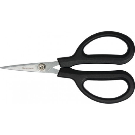 Cisaille longueur totale 160 mm L. de coupe 42 mm poignée en plastique noire PROMAT