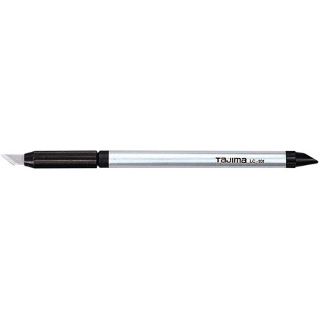 Couteau de poche LC101B longueur des lames 4,9 mm avec 8 lames de remplacement TAJIMA
