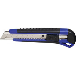 Cutter largeur des lames 25 mm longueur 205 mm plastique