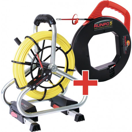 Tige en fibres de verre Profiset longueur de ruban 30 m RUNPOTEC