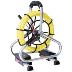 Tige en fibres de verre Profiset L. de ruban 60 m rayon courbure 120 mm D. du câble 4,5 mm RUNPOTEC