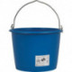 Seau de chantier 12 l lourd bleu plastique spécial