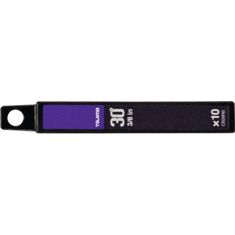 Lame cassable Razar Black Blade ¢ L80xl9xS mm 7 point destiné à la rupture 10 pièces/boîte TAJIMA