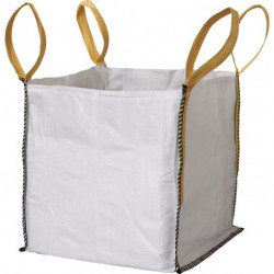 Sac de transport Big Bag L. 600 mm l. 600 mm H. 600 mm capacité de charge 1000 kg impression : sans