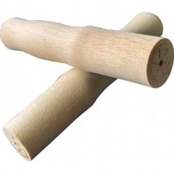 Manche en bois bois de hêtre L180xl30xH30 mm pour brouette Practika 1 paire dans le sachet CAPITO