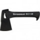 Hachette de camping poids 450 g longueur du manche 230 mm avec manche en nylon PROMAT