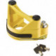 Antivol pour remorque acier, revêtement par poudre L225xl200xH110 mm poids 1,95 kg jaune emballage LS