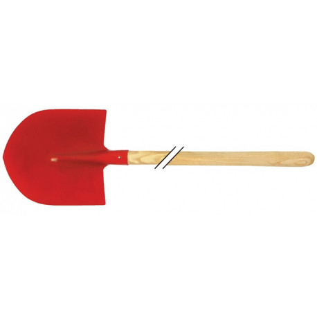 Pelle Francfort taille 5 300 x 270 mm avec manche en frêne avec manche en frêne KRUMPHOLZ