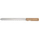 Couteau pour matériaux isolants longueur 420 mm L. des lames 280 mm manche en bois