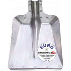 Pelle à bords Halle FAVORIT taille 9 380 x 380 mm tôle d’aluminium KRUMPHOLZ