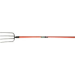 Fourche à fumier longueur des dents 320 mm 4 dents manche en fibre de verre 3001 poids 1630 g POLET