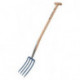 Fourche à bêcher version légère, avec manche longueur des dents 280 mm 1130 mm PROMAT