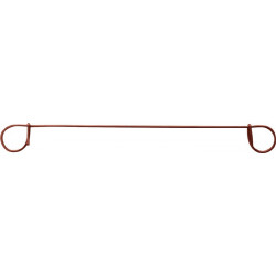 Fil d'assemblage en béton D. 1 mm longueur 120 mm simple cuivré (Par 1000)