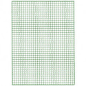 Filet à benne longueur 3 x largeur 25 m polypropylène vert largeur de la maill