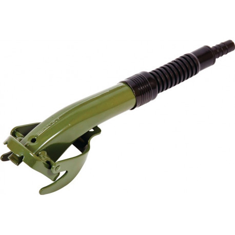 Bec verseur p. ess./gasoil sans bloc. anti err. carb longueur 290 mm flexible avec tuyau d’aér., avec adapt. VALPRO