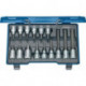 Jeu de clés à douille IN 19 LKM 15 pièces 1/2 po. 5-17 mm pour vis à six pans creux GEDORE